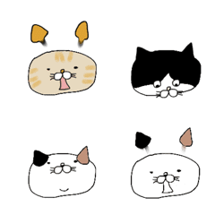 [LINE絵文字] ねこたちーcatsの画像