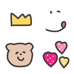 [LINE絵文字] 毎日使える詰め合わせ♡の画像