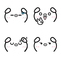 [LINE絵文字] The little piggy [Daily emoji]の画像