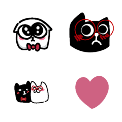 [LINE絵文字] two little catsの画像