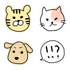 [LINE絵文字] 【ゆるい動物たち】にじみパステル♡♪の画像