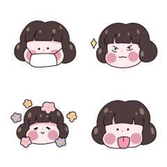 [LINE絵文字] Yunyun : YunYun Cute Emojiの画像