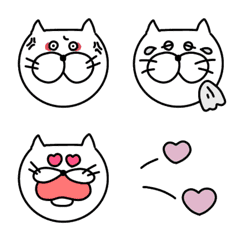 [LINE絵文字] ネコのたま吉9の画像