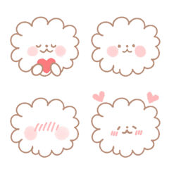 ゆるもこなビションフリーゼちゃん♡の絵文字メイン画像