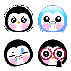 [LINE絵文字] QQペンギンの画像