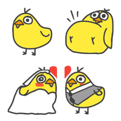 [LINE絵文字] annoying chickの画像