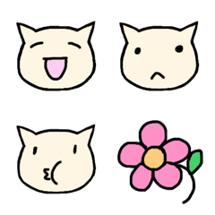 [LINE絵文字] のんびりねこマーナ 使いやすい絵文字の画像
