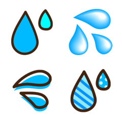 汗ばっかりの絵文字のLINE絵文字