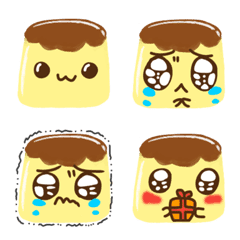 [LINE絵文字] daily adorable puddingの画像
