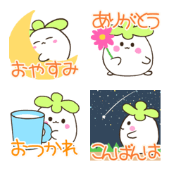 [LINE絵文字] 動く♬可愛く小さい不思議な生き物絵文字の画像