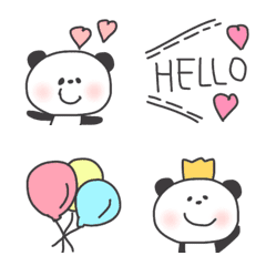 ぱんだの詰め合わせの絵文字メイン画像