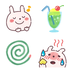 [LINE絵文字] まいにち⭐︎シンプルかわいい夏絵文字の画像