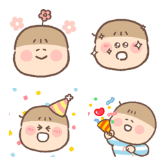 クマちゃんの絵文字（動く）の絵文字メイン画像