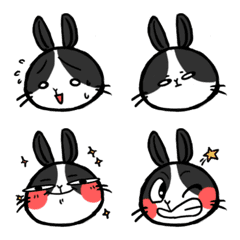 [LINE絵文字] Emo Rabbitの画像
