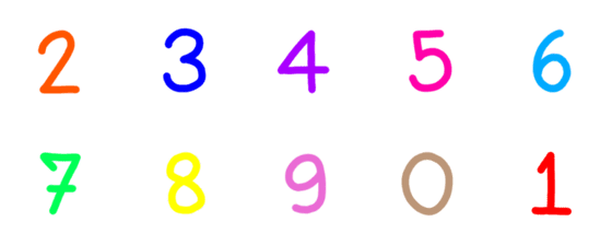 [LINE絵文字]1-0の画像一覧
