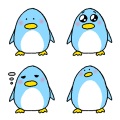 [LINE絵文字] 表情豊かなペンギン001の画像