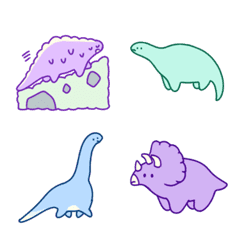 [LINE絵文字] just some dinosaursの画像