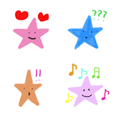 [LINE絵文字] Star Friendsの画像