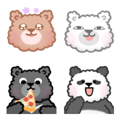 [LINE絵文字] Q BEAR - Bear and friendsの画像