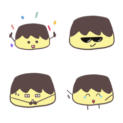 [LINE絵文字] Pudding boy-Dailyの画像