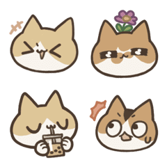 [LINE絵文字] 3 little cats 2の画像