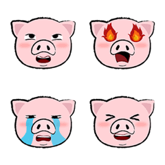 [LINE絵文字] SUPER PIG 1.0の画像