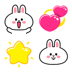 [LINE絵文字] 動く♡ぷにぷにコニー♡の画像