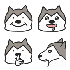 Husky Haの絵文字メイン画像