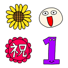 [LINE絵文字] 日常と夏の画像