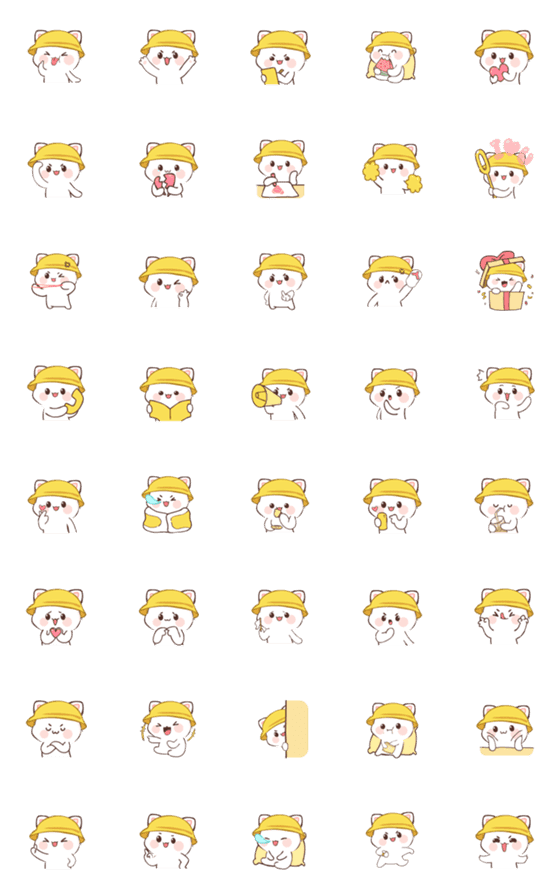 [LINE絵文字]Kucing Celometan (Emoji)の画像一覧