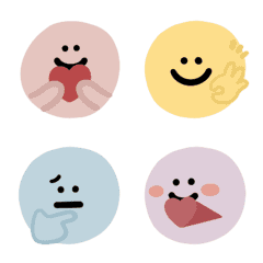 [LINE絵文字] Circle animated emojiii ver2の画像