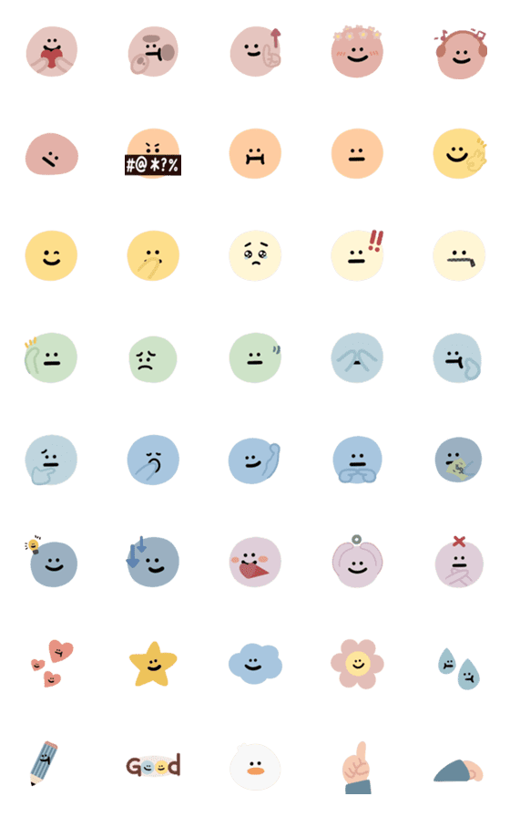 [LINE絵文字]Circle animated emojiii ver2の画像一覧