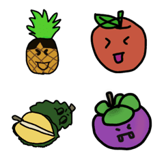 [LINE絵文字] Narak fruitの画像
