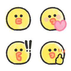 [LINE絵文字] サリーのいつでも使えるゆるふわ絵文字の画像