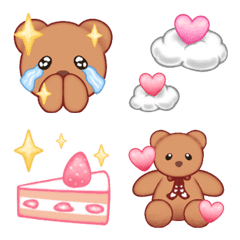 動く！クマちゃん10【絵文字】の絵文字メイン画像