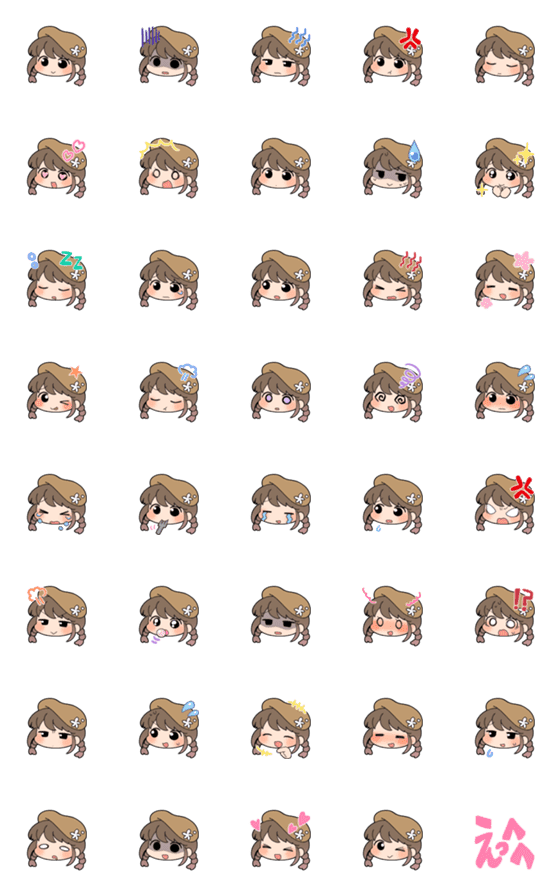 [LINE絵文字]フォロワァ☆フェアリー絵文字verイズモの画像一覧