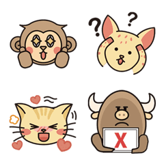 MyCard MASCOT Emojiの絵文字メイン画像