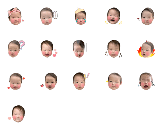 [LINE絵文字]baby00017の画像一覧