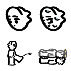 [LINE絵文字] KUMOくんの絵文字の画像