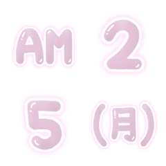 [LINE絵文字] 数字 ＆ 記号 ♡の画像