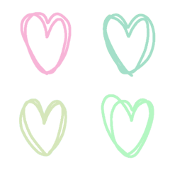 [LINE絵文字] My heart emoji v.2の画像