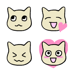 のんきなこねこの絵文字メイン画像