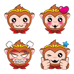[LINE絵文字] Mini Monkey kingの画像
