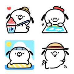 [LINE絵文字] わんころもちの夏の画像