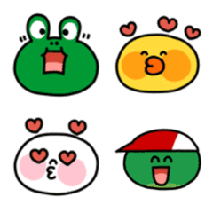 [LINE絵文字] BROWN ＆ FRIENDS Emoji v2の画像
