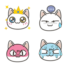 [LINE絵文字] cat smileyの画像