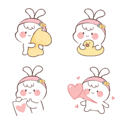 [LINE絵文字] Bunny Idea (Emoji) 2の画像