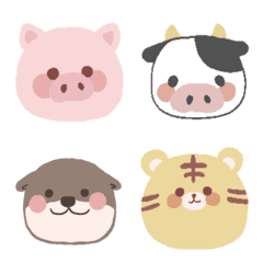 [LINE絵文字] <Revised Version> Cute Animals with youの画像