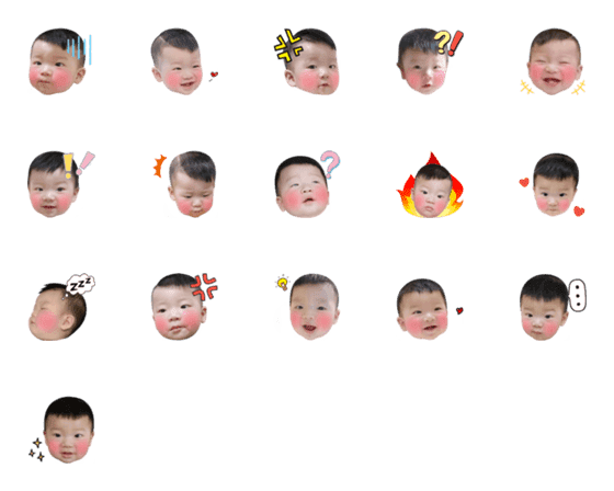 [LINE絵文字]baby00019の画像一覧