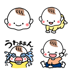 [LINE絵文字] manaちゃん絵文字の画像